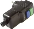 Produktbild: AS Schwabe 45209 Personenschutz-Zwischenstecker PRCD 230V Schwarz IP44