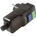Produktbild: AS Schwabe 45209 Personenschutz-Zwischenstecker PRCD 230 V Schwarz IP44