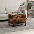 Produktbild: Couchtisch Räuchereiche 60x44,5x45 cm Holzwerkstoff Vidaxl