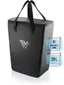 Produktbild: MIVELO - Kühltasche Fahrrad - Einsatz für Fahrradtaschen Gepäckträger - Einkaufstasche faltbar - Picknick Zubehör - Tragetasche (20L)