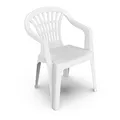 Produktbild: PENGO Lyra Monoblock Armchair in Plastic, White