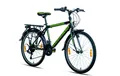 Produktbild: 24 Zoll Fahrrad Kinderfahrrad Kinder City Bike  21 Gang  schwarz Grün  Neu