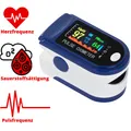 Produktbild: Finger Pulsoximeter Sauerstoff Puls Messgerät SpO2 Oximeter SpO-2 Pulsoxymeter
