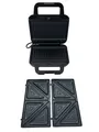 Produktbild: Tefal SW383D10 3-in-1 Sandwich/Waffel/Panini, Antihaft, Edelstah UNVOLLSTÄNDIG