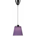Produktbild: V-tac 5w Led-pendelleuchte Mit Glocke Aus Kunststoff, Lila, Mit Verchromtem Metallsockel