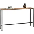 Produktbild: SoBuy Konsolentisch, Braun, Holzwerkstoff, Metall, 120x65x20 cm, Wohnzimmer, Wohnzimmertische, Konsolentische