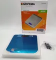 Produktbild: Digitale Küchenwaage LCD Display Briefwaage Edelstahl GRIFEMA GA2002