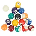 Produktbild: Mini Resin Billardkugeln Mini Pool Ball Billard Set 16PCS umweltfreundliche 3...