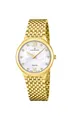 Produktbild: Candino Swiss Damen Uhr Analog Edelstahl 316L Gold - Quarzwerk - Saphirglas hochresistent - 5 ATM wasserdicht C4791/1 1947