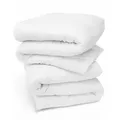 Produktbild: Beautissu Microfaserbettdecke 4 Jahreszeiten Bettdecke Allergiker Bettdecke BeauNuit FS, 155x220cm, 4 Jahreszeiten Bettdecke 155x220 cm Allergiker Bettdecke – 2 Bettdecke weiß 155 cm x 220 cm