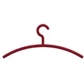 Produktbild: Hewi Kleiderbügel 570.1B33 feststehender Haken, matt, rubinrot