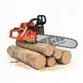 Produktbild: HECHT Kettensäge Motorsäge Benzin 2,1 kW / 2,7 PS 40 cm Schnittlänge ID7667
