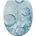 Produktbild: SANILO WC Sitz mit Absenkautomatik Top Fix Bubbles