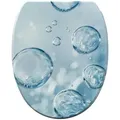 Produktbild: Sanilo Wc-Sitz, Blau, Holzwerkstoff, Wasser/Strand/Meer, Oval, 37.7x5.5x48 cm, Badezimmer, WC Ausstattung, WC Sitze