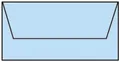 Produktbild: Briefhülle DL 5ST himmelblau