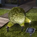 Produktbild: esotec Solarstrahler 3er Set Trio Professional Lichtfarbe 3500K outdoor 102540