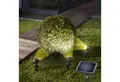 Produktbild: esotec Gartenstrahler 3er SET Solarspot TRIO für Wand und Boden, warmweiß 3500K außen 102540, LED fest integriert
