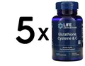 Produktbild: 5 x Life Extension Glutathione, Cysteine & C - 100 caps (219,98 EUR/kg)