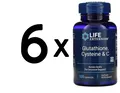 Produktbild: 6 x Life Extension Glutathione, Cysteine & C - 100 caps (216,65 EUR/kg)