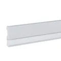 Produktbild: PROVISTON Sockelleiste 20 x 90 x 2000 mm Fußleiste Eckig Kunststoff Weiß