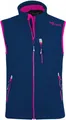 Produktbild: Trollkids Kids Trollfjord Vest navy/magenta - Größe 104 Kinder 306