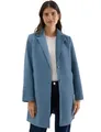 Produktbild: CECIL Woll-Optik Revers-Mantel moonstone blue XXL