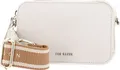 Produktbild: Ted Baker Leder Umhängetasche Stunna Mini Webbing Crossbody Bag Ecru weiß