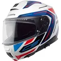 Produktbild: Schuberth C5 Omega, Klapphelm - Weiß/Blau/Rot - L (58/59)