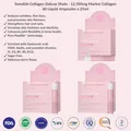 Produktbild: Swedish Collagen Deluxe Shots Flüssigkeit 12.500 mg Meereskollagen 60 Ampullen