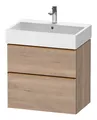 Produktbild: Duravit D-Neo Waschtischunterschrank mit 2 Auszügen Griff Bronze Gebürstet...