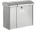 Produktbild: Burg Wächter Briefkasten Stahl verzinkt BxHxT 389/340/193 mm Olymp silber mit Öf