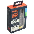 Produktbild: NEBO LED Taschenlampe TORCHY 2K mit bis zu 2000lm und 200m Leuchtweite integrierter 18650 Akku Li-ion 3,7V 2200mAh