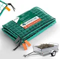 Produktbild: CargoVA® Anhängernetz Anhängernetz mit Gummiseil, verstärkt und DEKRA geprüft zur Sicherung, Eckmarkierungen zur schnellen Orientierung
