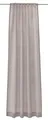 Produktbild: Schlaufenschal Schlaufenvorhang Gardine Vorhang Halbtransparent Taupe 130x250 cm