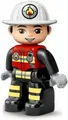 Produktbild: LEGO Duplo: Feuerwehrmann Figur Mit Feuerlöscher