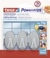 Produktbild: tesa Haken Powerstrip Small oval, matt-chrome