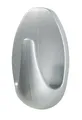 Produktbild: tesa Wandhaken Powerstrips Haken Small Oval silber-matt max. 1 kg 3 Stück