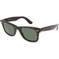 Produktbild: Ray-Ban RB 2140 WAYFARER Unisex-Sonnenbrille Vollrand Quadratisch Acetat-Gestell, braun