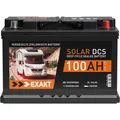 Produktbild: Solarbatterie 100Ah 12V EXAKT DCS Wohnmobil Versorgung Boot Batterie 80Ah 90Ah