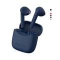 Produktbild: Defunc True Lite Blau - Drahtloser Bluetooth 5.3 Hi-Fi Stereo Sound Kopfhörer, Touch Control, Integrierte Mikrofone, 20 Stunden Wiedergabezeit, USB-C Charge, für iOS und Android Telefon