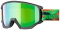 Produktbild: uvex Erwachsene Skibrille Athletic FM, anthrazit matt, One Size, S5505205030