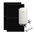 Produktbild: Solaranlage 900W Full Black + 80L Fothermo Hybrid-Boiler Warmwasseraufbereitung
