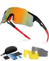 Produktbild: Fahrradbrille Schnelle Brille Rave Herren-Leicht-Sportbrille Damen-UV400 Schu...