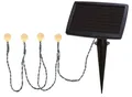 Produktbild: Best Season LED-Solarlichterkette Balls weiß / 20-teilig/Länge 2.7 m mit Wintersolarpanel inklusiv Akku/outdoor/warm weiß 477-58