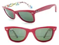 Produktbild: Ray Ban SONNENBRILLE ROT GRÜN WAYFARER RB 2140 SPECIAL 1031 NEW YORK 2132 ETUI