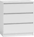 Produktbild: CDF Kommode Malwa M3 | Farbe: Weiß | Schrank für Dokumente, Kleinigkeiten