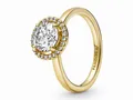 Produktbild: Pandora 161234C01-52 Funkelnder Runder Strahlenkranz Ring - Gelbgold-Vergoldung Zirkonia - Gr. 52