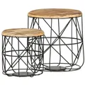Produktbild: vidaXL Couchtische 2 Stk. Massivholz Mango