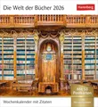Produktbild: Die Welt der Bücher Postkartenkalender 2026 - Wochenkalender mit 53 Literaturpostkarten: Von den schönsten Bibliotheken bis zum gemütlichen Lesesessel ... 53 Postkarten in einem Kalender