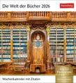 Produktbild: Die Welt der Bücher Postkartenkalender 2026 - Wochenkalender mit 53...